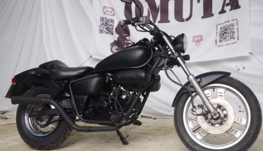 H110 　HONDA　Magna50　マットブラック　社外マフラー　全塗装・整備済