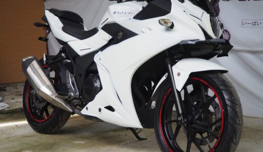 S11　SUZUKI　GSX250R　ブルーパールホワイト　全塗装・整備済