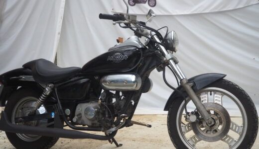 H98  HONDA  マグナ50　ブラック　ノーマル外装、軽メンテ車