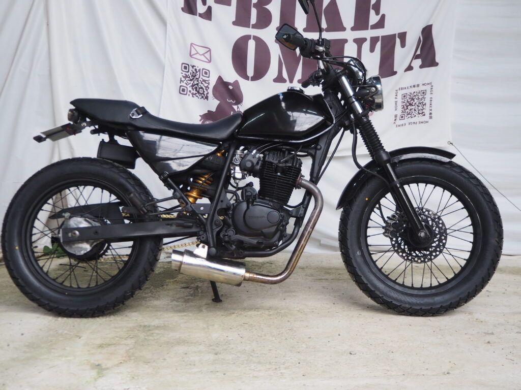 H123 HONDA FTR223 ブラックメタリック 全塗装・整備済 | E-BIKE Omuta