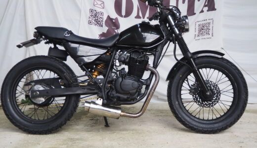 H123 HONDA　FTR223　ブラックメタリック　全塗装・整備済