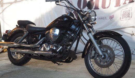 Y47 YAMAHA ヤマハ ドラッグスター250  DragStar　ノーマル　ブラックパール　全塗装・整備済