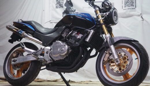 H8 HONDA ホーネット250 HORNET　ブルー/ブラックメタリック　全塗装・整備済