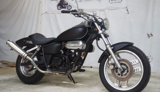 H134 HONDA Magna50 マットブラック 社外マフラー 全塗装・整備済